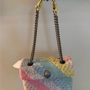 Kurt Geiger Pastel Tweed Shoulder Bag